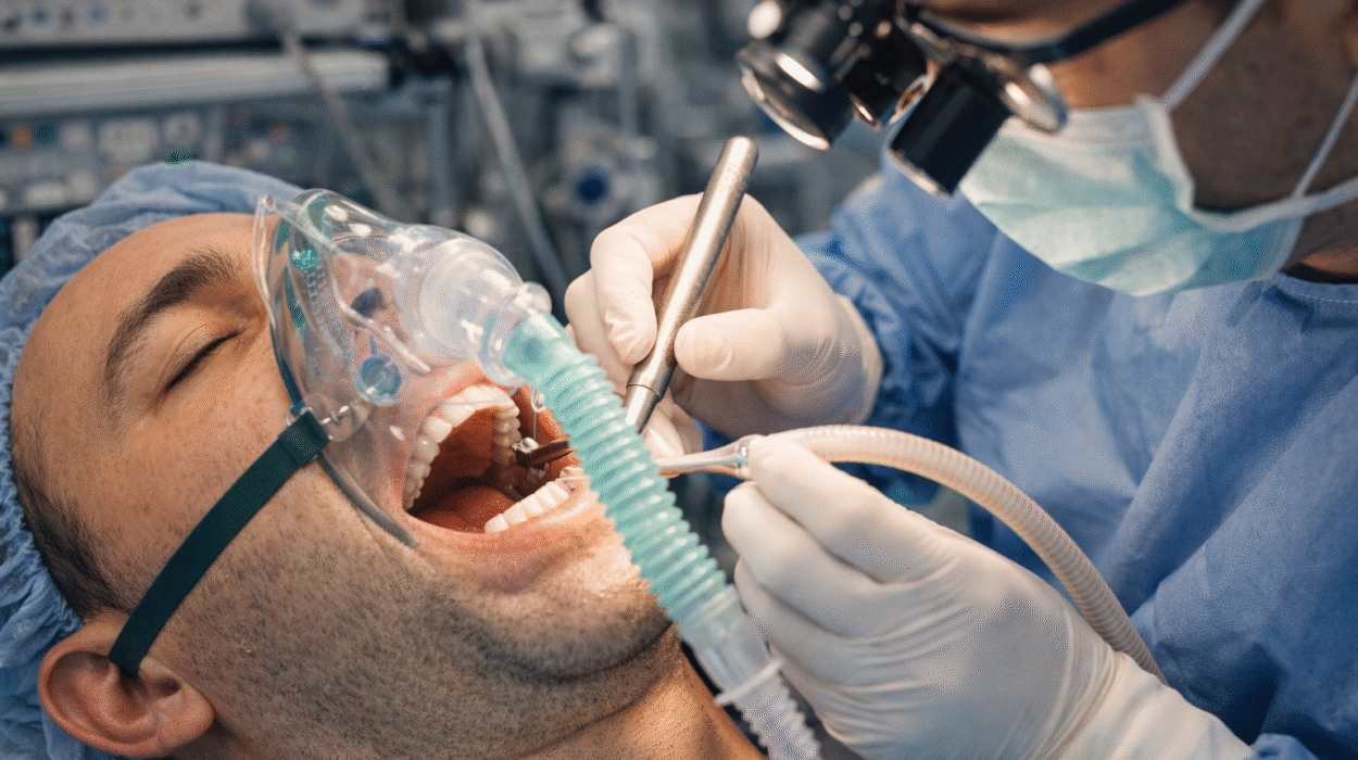 متى تحتاج جراحة الأسنان بتخدير كامل؟ دليلك لقرار آمن ومريح