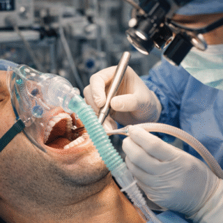 متى تحتاج جراحة الأسنان بتخدير كامل؟ دليلك لقرار آمن ومريح