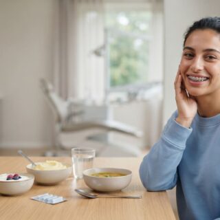 ماذا تأكل بعد تركيب التقويم؟ وكيف تخفف الألم بسهولة